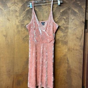 Blush adjustable strap sun dress